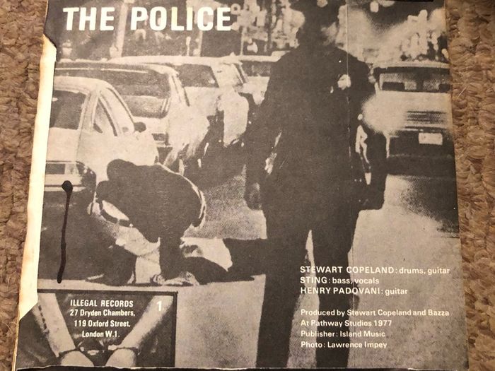 The Police - Fall Out (1977) 7"