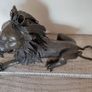 Large sculpture of bronze Lion.Weight: 7.450 kg Image 4