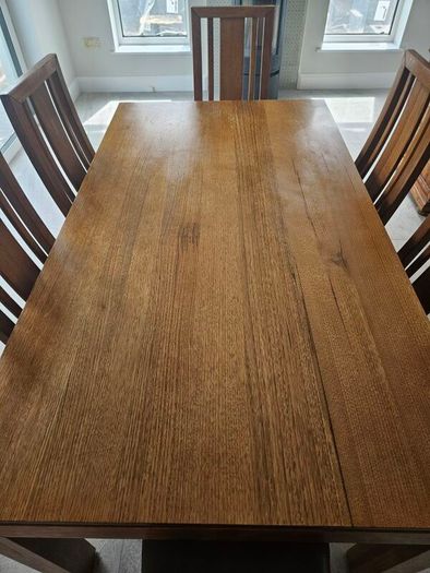 dining table and chairs