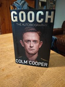 Gooch The Autobiography. Colm Cooper. Hardback book with dust cover. Like new