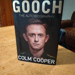 Gooch The Autobiography. Colm Cooper. Hardback book with dust cover. Like new