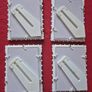 4 Small Pearl Photo Frames Image 9