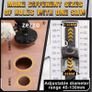 BRAND NEW Adjustable Punching Saw Adjustable Cutting Diameter 45-130MM Easy And Fast Hole Opener Smooth Cutting Woodworking Tools Image 3