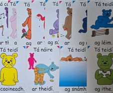 Kids Irish - Gaeilge,Gaelainn,Gaeilig,Irish verb cards