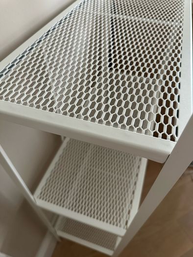Ikea BAGGEBO Shelving unit, metal/white