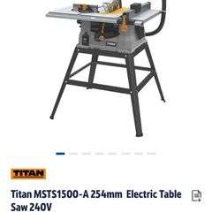 Titan table saw