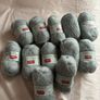 12 x Phildar Strass Light Metallic Yarn Lot - 1,740m Total Image 3