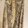 Zara Snake Print Maxi Dress  Size L Image 2