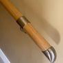 3.6m Solid Oak Staircase Handrail Brushed Metal Fittings Image 3