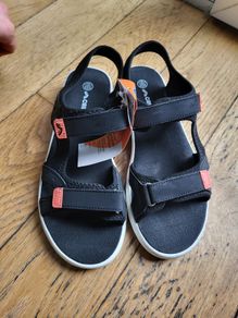 CRIVIT Walking woman sandals, sport black sandals 41 NEW