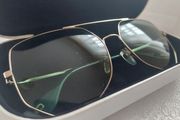 Brand New Luxury Marc Jacobs Sunglasses Marc  Gold  Green Gradient