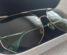Brand New Luxury Marc Jacobs Sunglasses Marc  Gold  Green Gradient