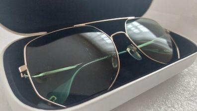 Brand New Luxury Marc Jacobs Sunglasses Marc  Gold  Green Gradient
