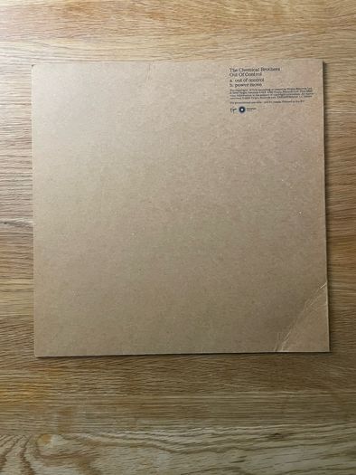 The Chemical Brothers - Out Of Control / Power Move - 12" Promo Single - 1999 - CHEMSTXDJ10