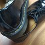 Doc (Dr) Martens Black Shiny Patent Laced Shoes - Size 4 Image 4