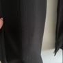 Ribbed flared trousers Image 4