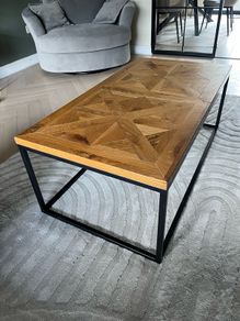 Wooden coffee table
