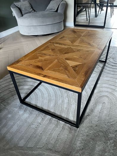Wooden coffee table