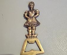 Bottle opener brass vintage