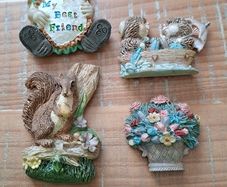 Collectable Fridge Magnets x4