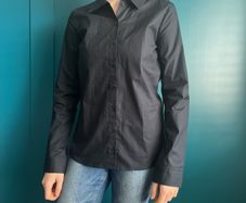 COS navy ladies blouse. Size 8