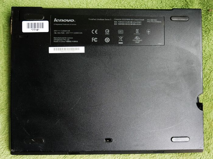 Lenovo ThinkPad UltraBase Series 3 Docking Station