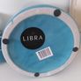 Fabulous Tall Libra Blue Crackle Ceramic Lidded Jar Image 3