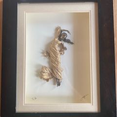 Carl Payne Sculpture Grace Figurine in Frame