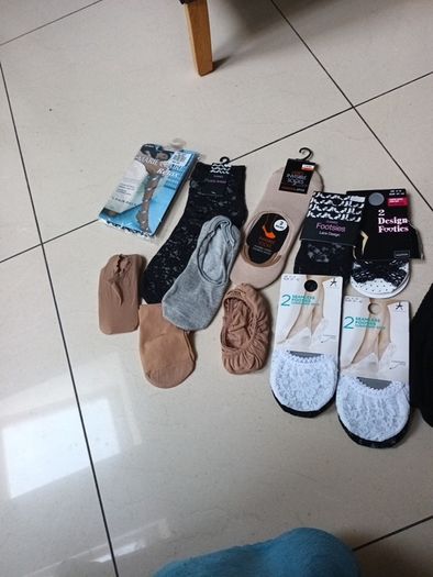 Selection Of   Footies.l Knee-high Size : 4-8.  B.N.W.T