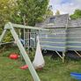 playhouse swing set slide Image 9