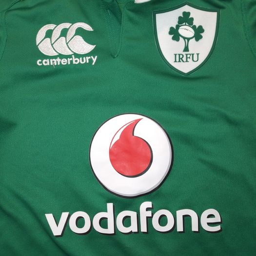 FREE POST Kids Ireland (12 Years) Rugby Jersey Shirt Tee IRFU Eire Irish Canterbury World Cup St Patricks Day Paddys Day Vodafone Youths Boys