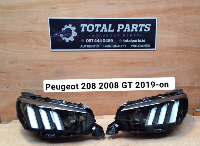 Peugeot 208 2008 gt  2019-on headlights