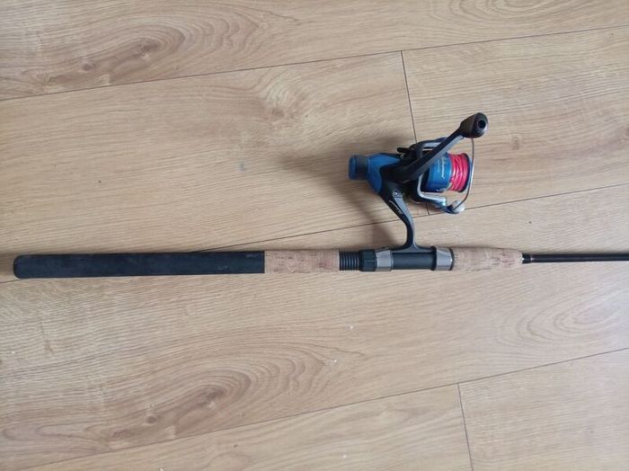 2 spinning rods 3 reels