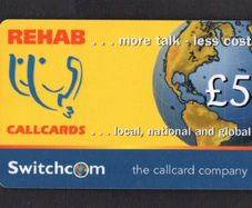 Ireland IR5 Rehab Switch.com Callcard Used