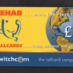 Ireland IR5 Rehab Switch.com Callcard Used