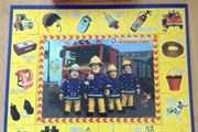 Large Fireman Sam 2 piece puzzle