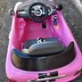 Kids Pink Electric Mini Cooper Car (used). Image 7