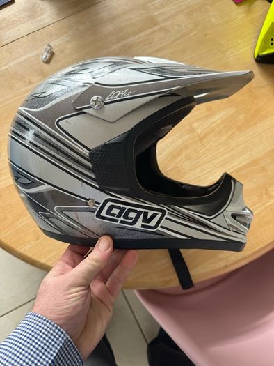 Spotless clean helmets. Ideal for motocross or quad bikes