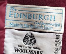 The Edinburgh Collection Vintage 100% Pure New Wool Woolmark Coat
