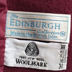 The Edinburgh Collection Vintage 100% Pure New Wool Woolmark Coat