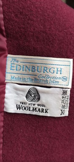 The Edinburgh Collection Vintage 100% Pure New Wool Woolmark Coat