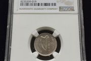 Ireland 1934 | Irish 3p | 3 Pence | Hare | KM.4 | MS 63