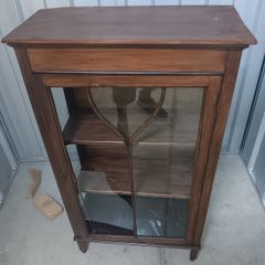 antique display cabinet