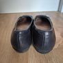 clarks dark navy, size 4E/5 Image 4