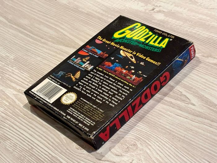 Godzilla for Nintendo NES - Boxed