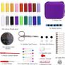 Sewing Kit, Mini Sewing Kits 87PCS Thread and Needles Set for Adults, DIY,Home, Travel & Emergency with Compact Small Purple Zipper Case (FREE POSTAGE) Image 5