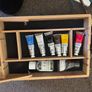 Art supplies - oil paints, canvas, pad, brushes, solvent, gloss Image 3