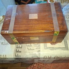 Antique 19th Century Victorian Mahogany Campaign Writing Slope