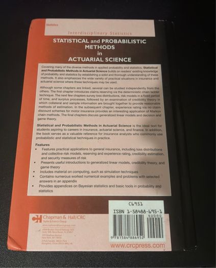 Statistical & Probabilistic Methods Book