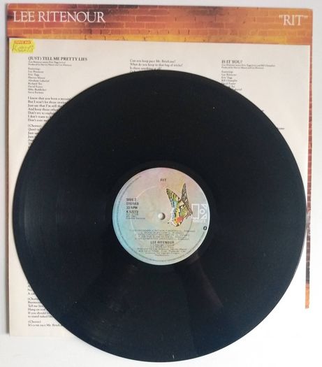 Lee Ritenour - Rit Vinyl LP (1981) Original UK Pressing EX+ Jazz Rock